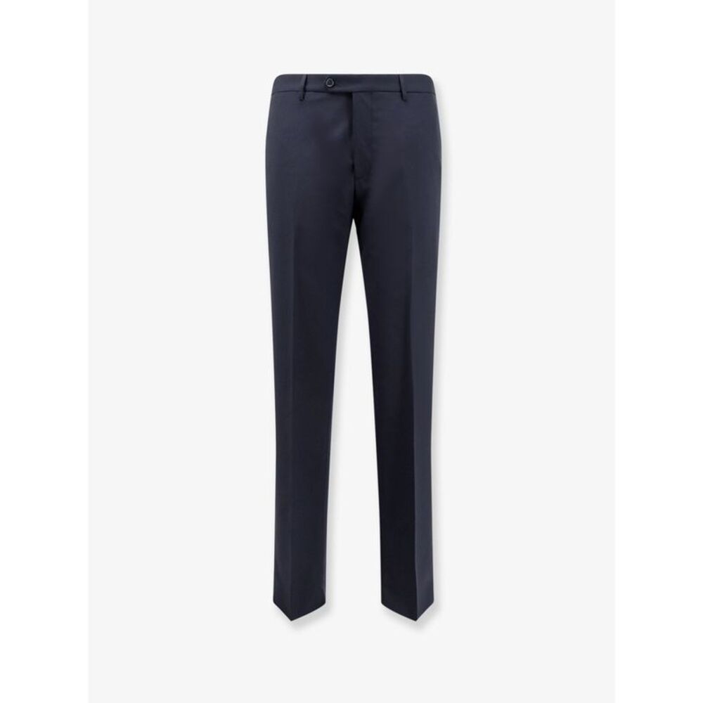 Tagliatore Men Virgin Wool And Silk Trousers